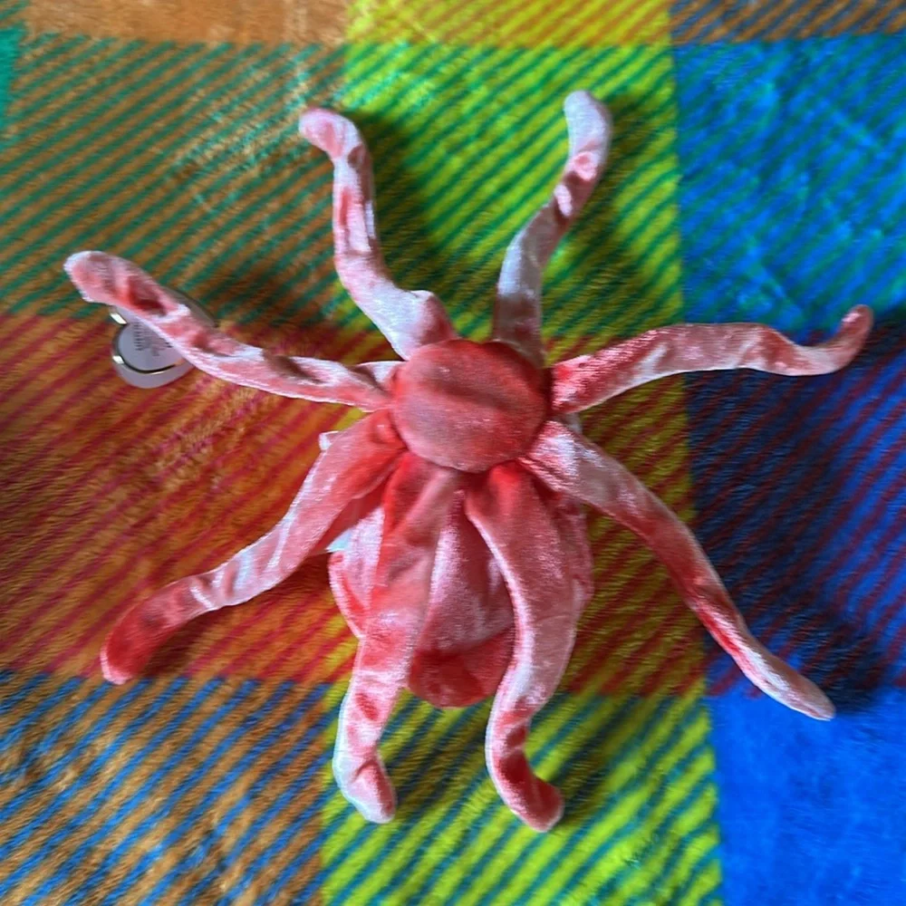 Ty 2000 Wiggly the Octopus Beanie Baby